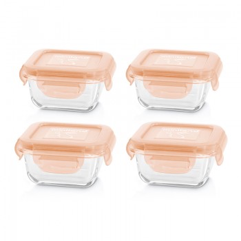 SET 4 NATUR-SQUARE BUNNY