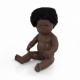 ΚΟΥΚΛΑ AFRICAN GIRL 38 CM