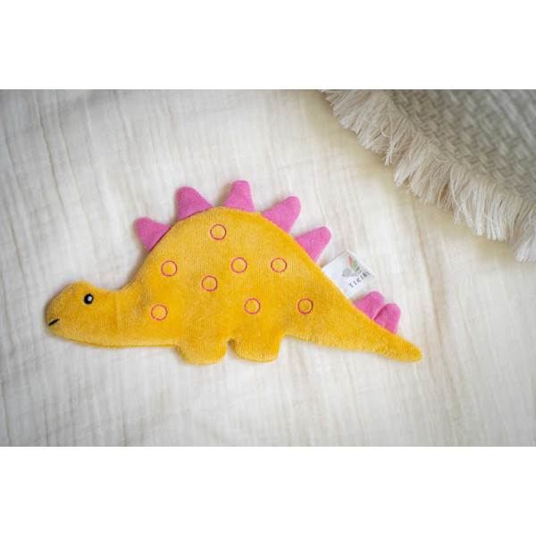 TIKIRI ΥΦΑΣΜΑΤΙΝΟ ΠΑΙΧΝΙΔΙ  STEGOSAURUS ΜΕ CRINKLE