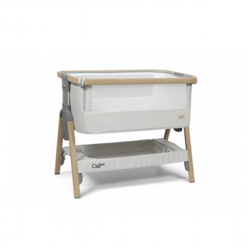 TUTTI BAMBINI COZEE BEDSIDE CRIB SILVER