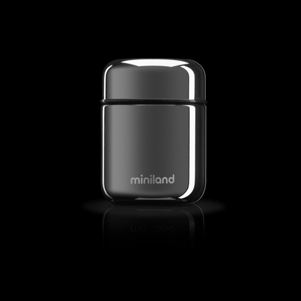 MINILAND FOOD THERMOS MINI 280 ML DELUXE SILVER