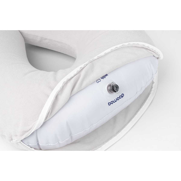 DOOMOO ΦΟΥΣΚΩΤΟ ΜΑΞΙΛΑΡΙ ΘΗΛΑΣΜΟΥ NURSING AIR PILLOW ALMOND