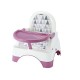 EDGAR BOOSTER SEAT WITH STEP PINK