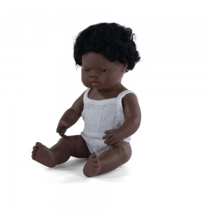 ΚΟΥΚΛΑ AFRICAN BOY 38CM ΜΕ ΕΣΩΡΟΥΧΑ