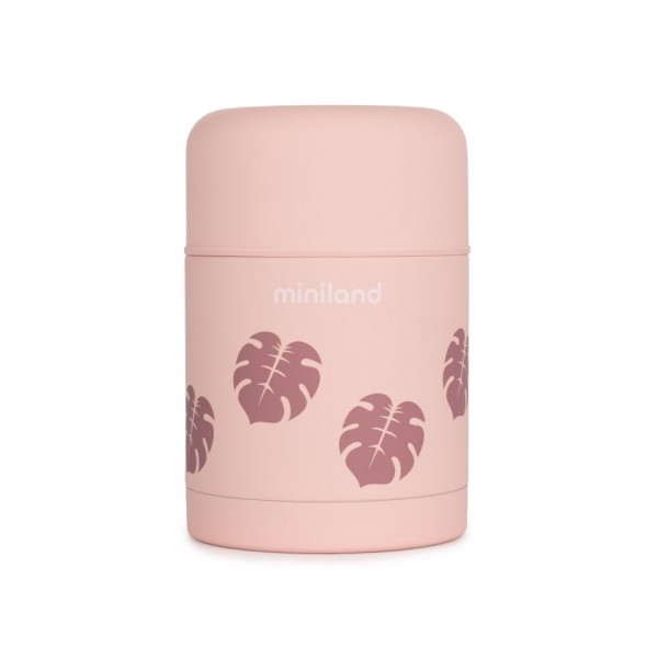 MINILAND FOOD THERMOS 600 ML TERRA PINK